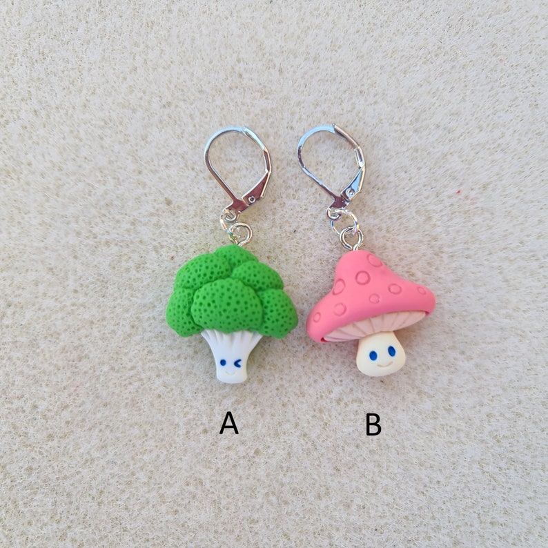 Kawaii Fruit & Vegetable Stitch Markers Knitting Crochet Gift Place Holder Progress Keeper image 7