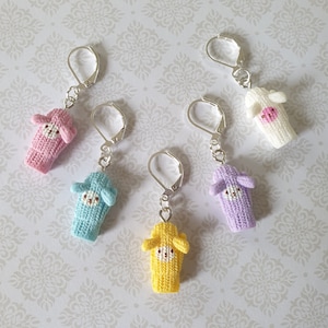 Cute Mitten Stitch Marker Knitting Crochet Gift Place Holder Progress Keeper