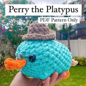 Crochet Perry the Platypus Pattern