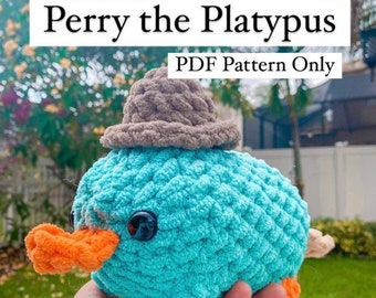 Crochet Perry the Platypus Pattern