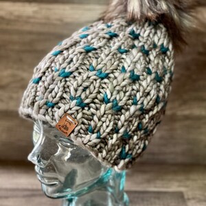 Ethereal Beanie | Luxury Knit | 100% Merino Wool Beanie | Malabrigo Rasta | Handmade Winter Hat | Cozy Winter Hat