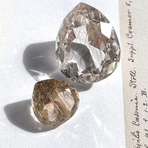 Rutile Quartz Copper Rutile Quartz Crystal Cabochon Loose Gemstone Faceted gemstone Large Golden Rutilated Gemstone Brazil Natural Gemstone