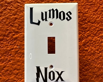 Lumos Nox Light Switch Plate | single switch cover