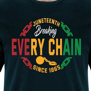 Juneteenth Svg, Breaking Every Chain Svg, Black History Month Svg, Juneteenth Svg For Cricut, Digital Files Download