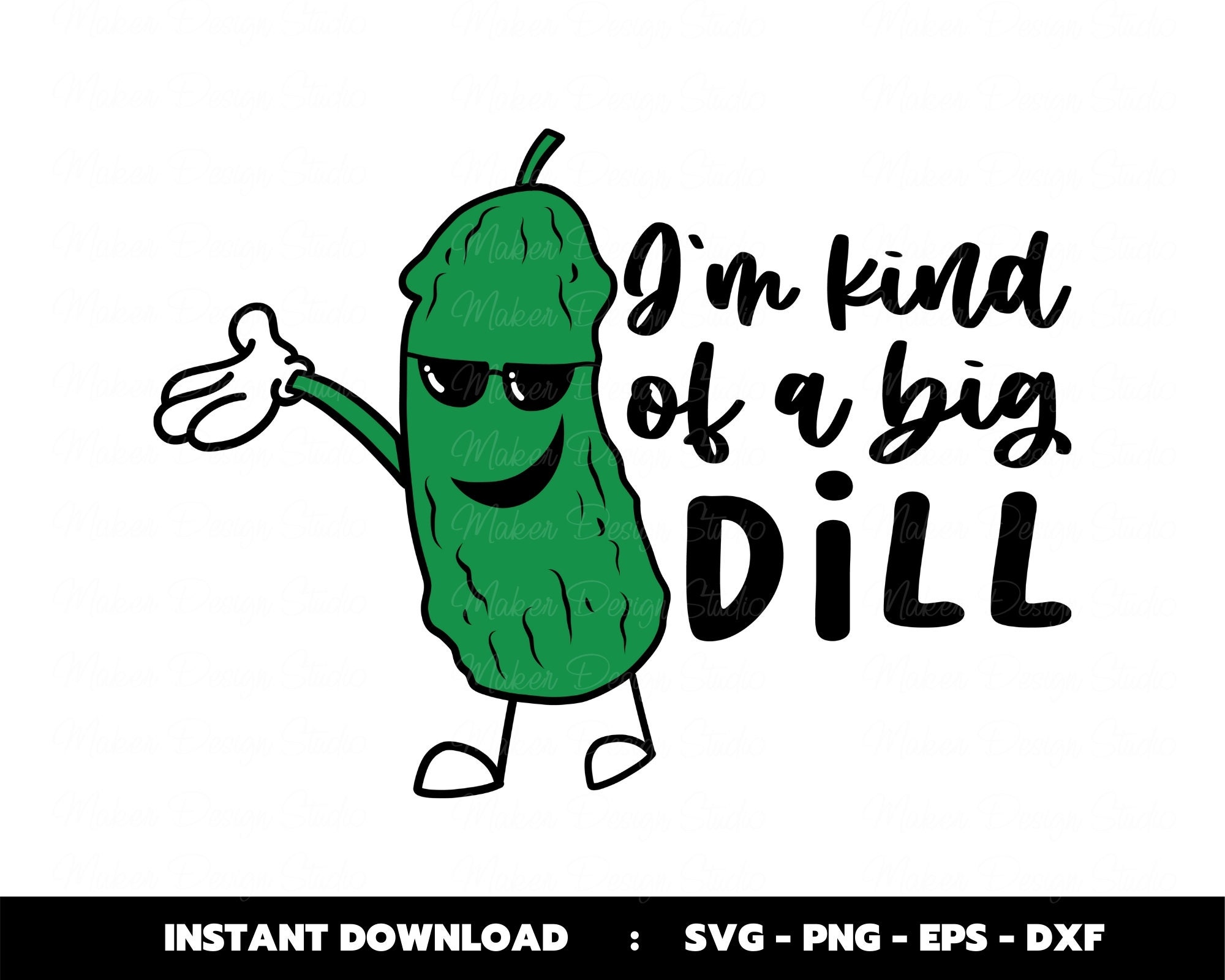 Funny Pickle Svg I'm Kind of A Big Deal Svg Cutting Etsy UK Funny Pickle Svg I'm Kind of A Big Deal Svg Cutting Etsy UK