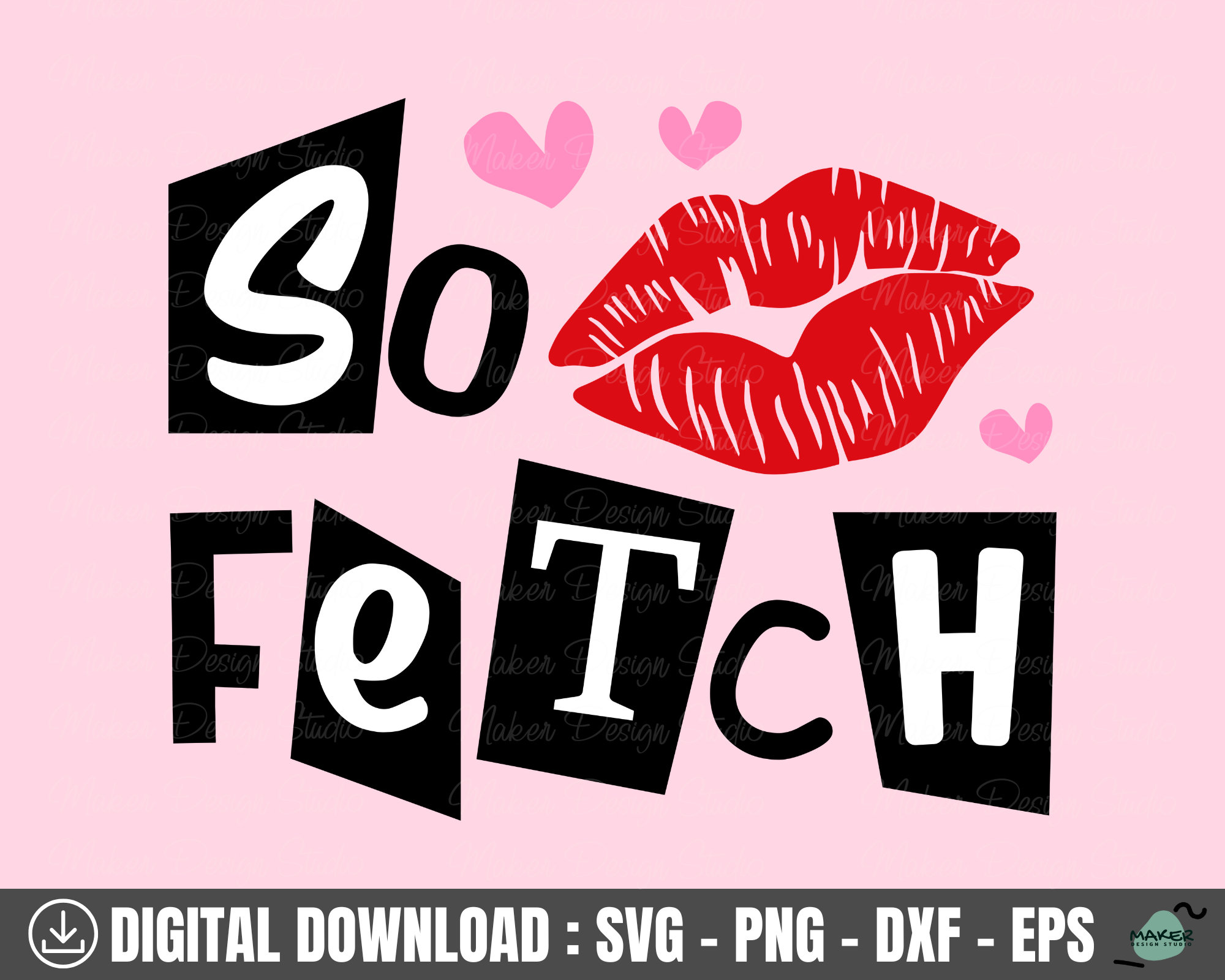 So Fetch Svg Mean Girls Inspired Svg Sassy Girl Quote Svg Etsy