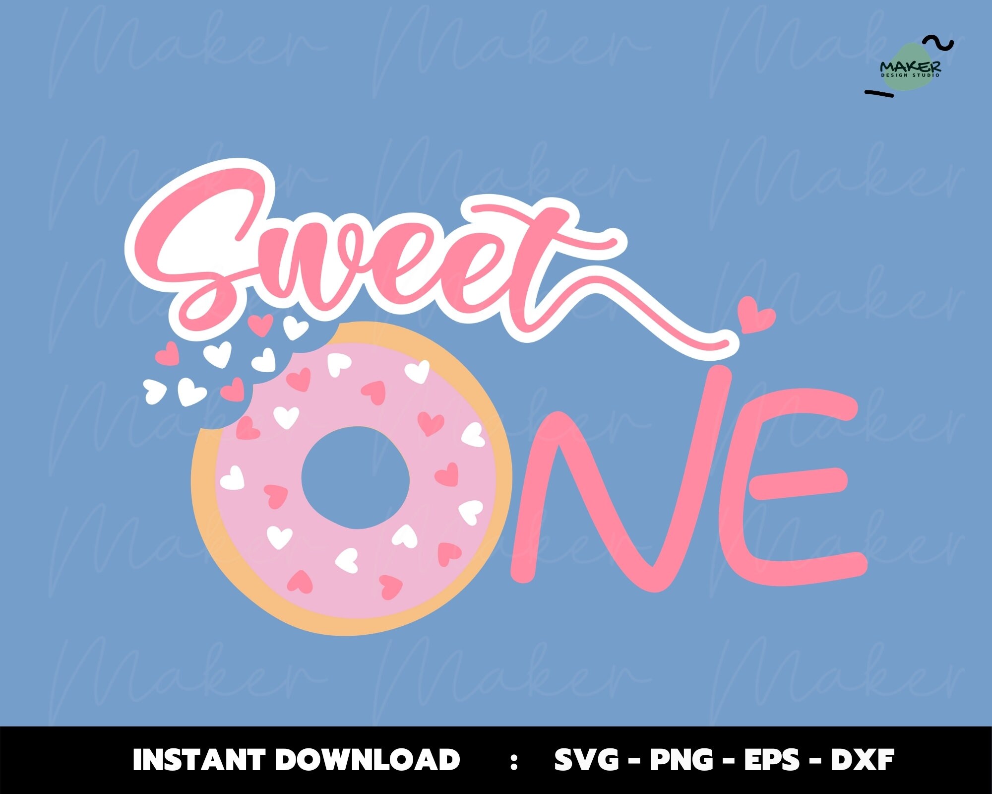 Free Free 303 Sweet One Donut Svg Free SVG PNG EPS DXF File