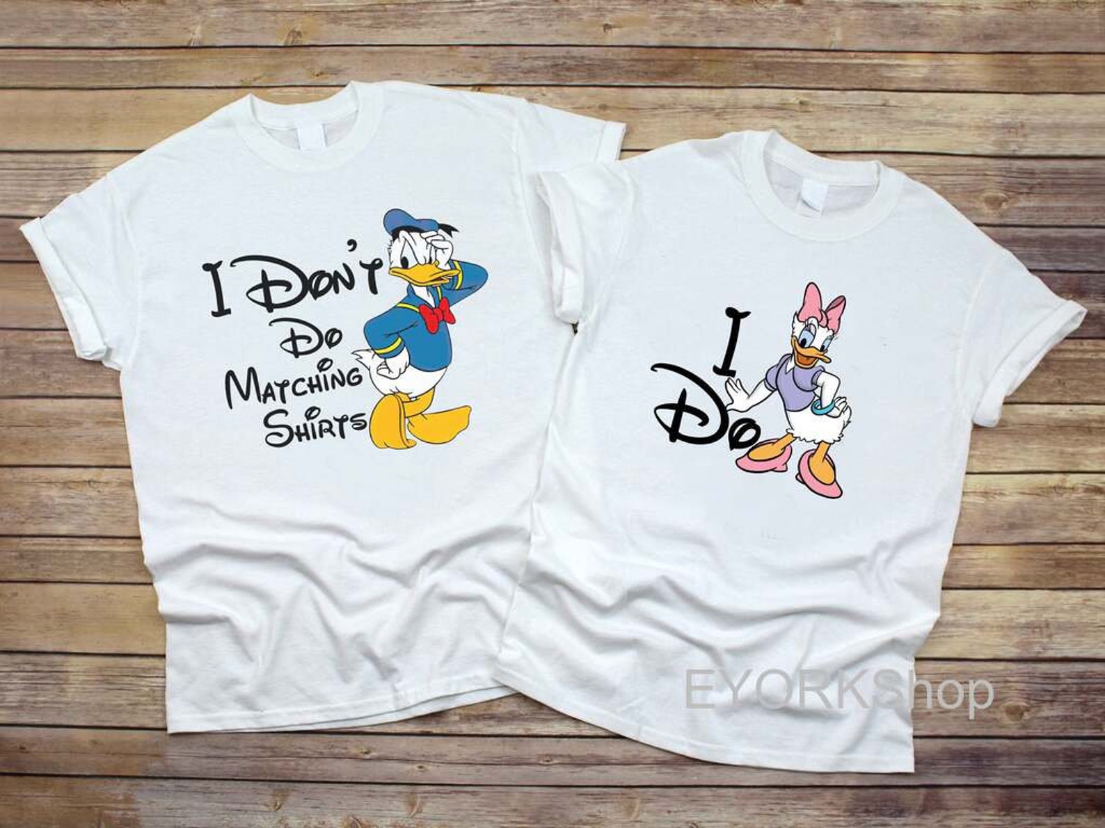 daisy and donald duck shirts