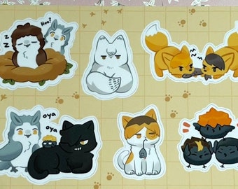 HQ! Animals - Kiss Cut Sticker Sheet