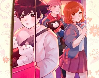 Casual Arcade - JJK -  4x6 Mini Postcard Print