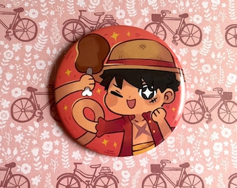 Luffy - 57mm Pinback Button
