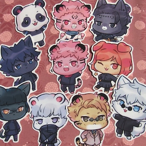 Vol 4 Anime Animal Stickers - Adults - Sticker