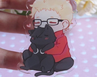 CLEARANCE - KRTSK - Keychain Acrylic Charm