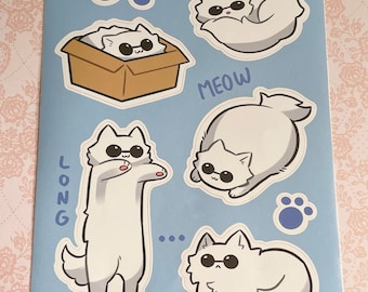 Catoru Gojo - Kiss Cut Sticker Sheet