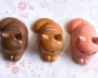 Bread Cat - Clay Sculpture