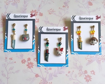 Slayers- Handmade Clay Earrings