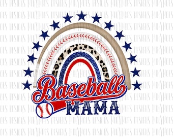 Baseball Mama PNG |