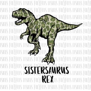 Sistersaurus Rex PNG | T Rex PNG