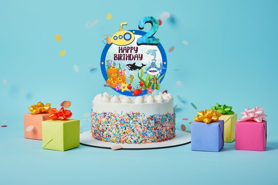 Under The Sea Cake Topper Ocean Shark Whale Cake Topper Etsy India Under The Sea Cake Topper Ocean Shark Whale Cake Topper Etsy India