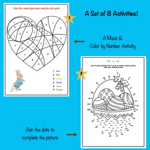 Easter Activity Pack | Bunny | Peter Rabbit | Kids Activity Sheets ...