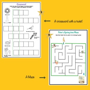 Easter Activity Pack | Bunny | Peter Rabbit | Kids Activity Sheets ...