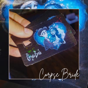 Corpse Bride Karte Thema | ec Karten Hülle/ Skins | Corpse Bride Halographic-Theme von Halo Planner Shop