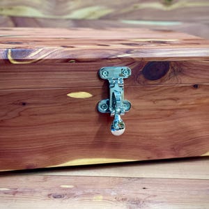 Aromatic cedar chest, keepsake box