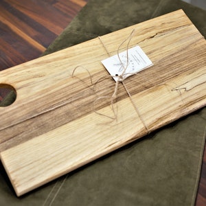 Spalted hackberry cheese board, charcuterie, cutting board 24&quot;