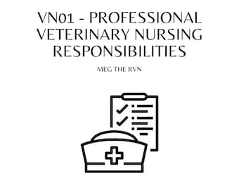 Student Veterinary Nurse VN01 Revision