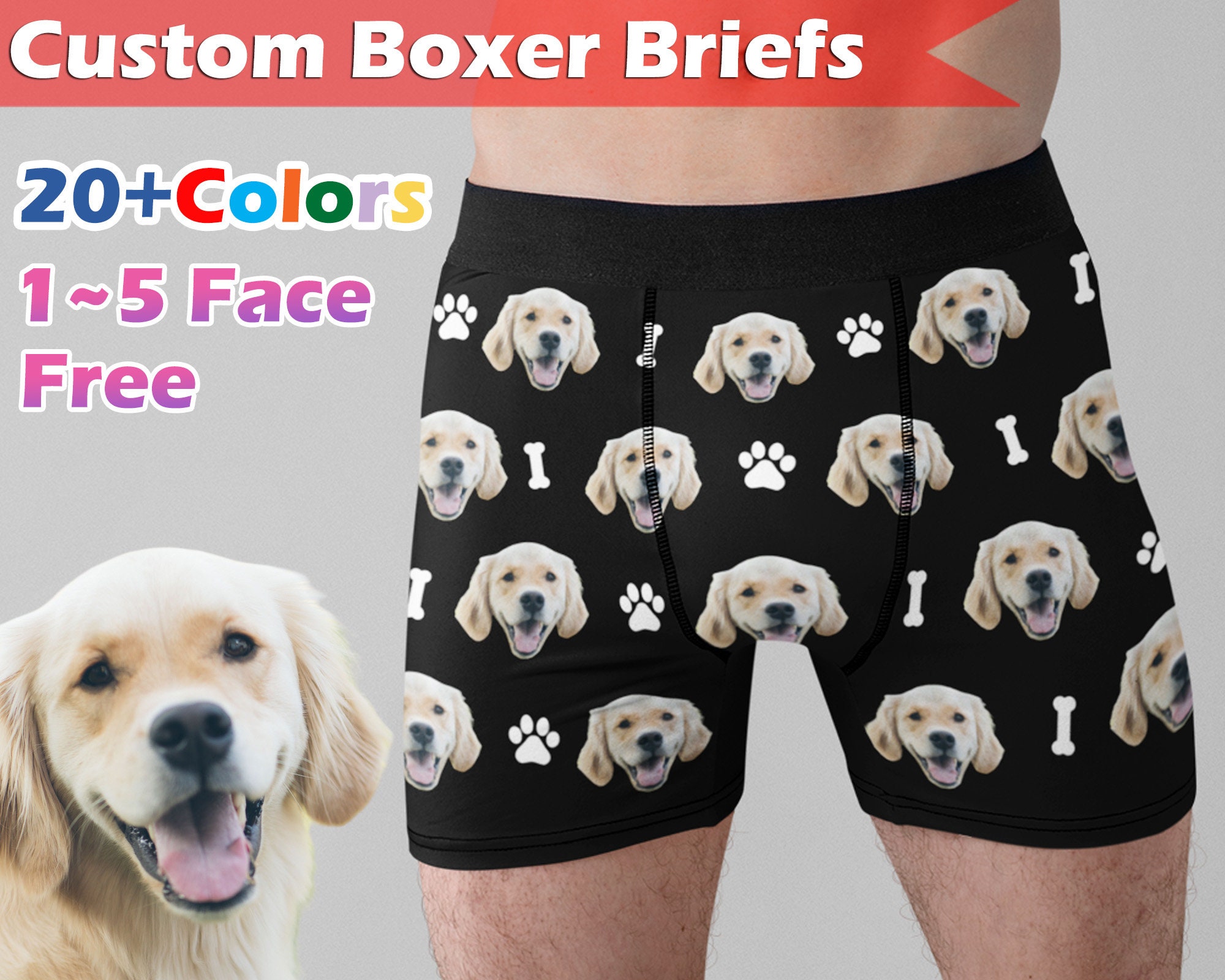 Your Dogs Face Custom Underwear! – Doggieo.au