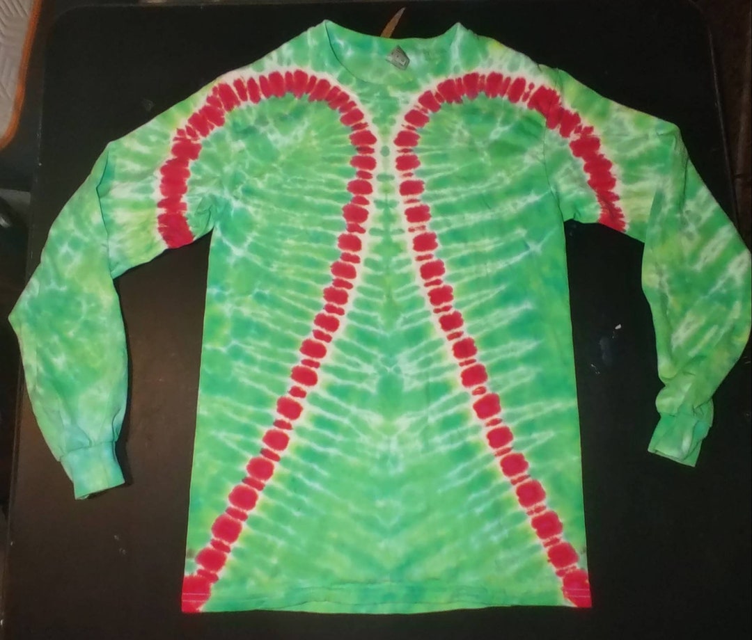 Custom Candy Cane Christmas Tie Dye Shirt - Etsy