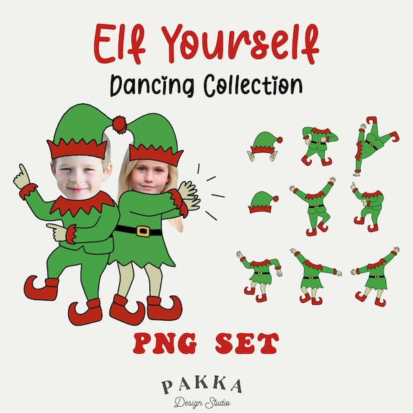 Elf Face in Hole Printables Etsy Elf Face in Hole Printables Etsy