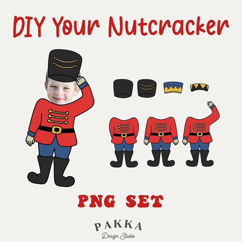 Nutcracker Face Template Etsy