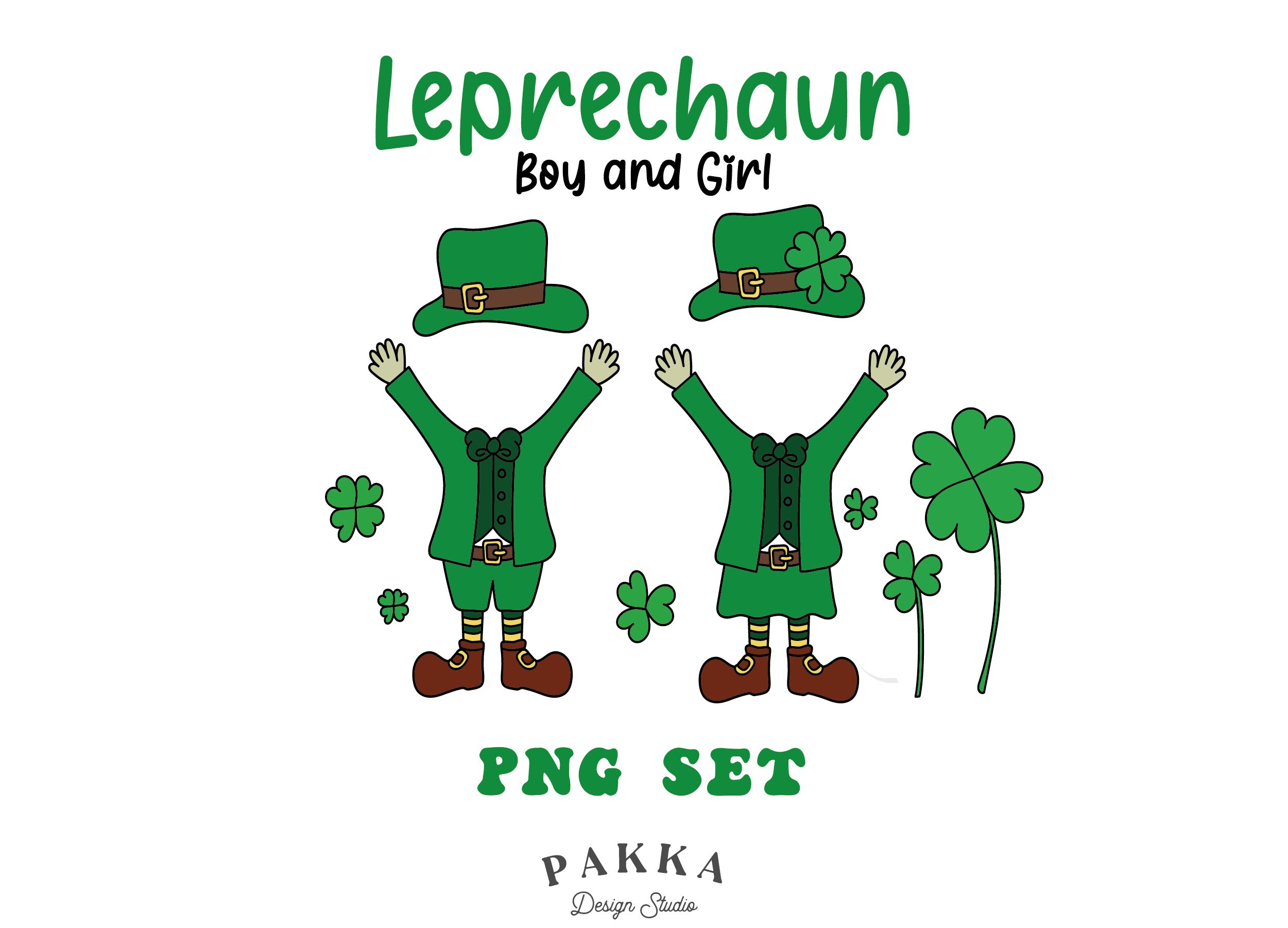 Faceless Leprechaun for Boy and Girl,teacher Classroom Decor,kids  Sublimation,printable Clipart,diy Template for St Patricks Day - Etsy, image size:2501x1801