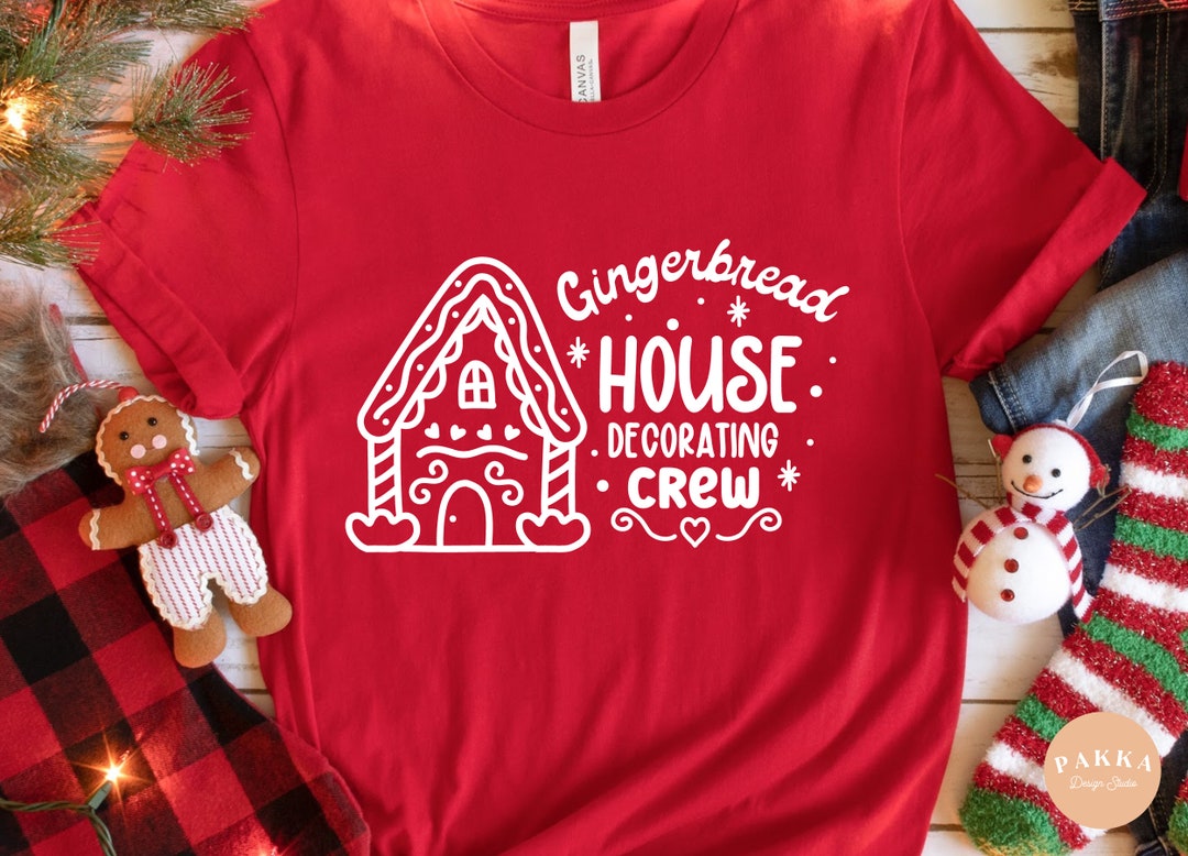 Gingerbread Crew Gingerbread House Decorating Crew Svg,png Sublimation,funny Christmas ...