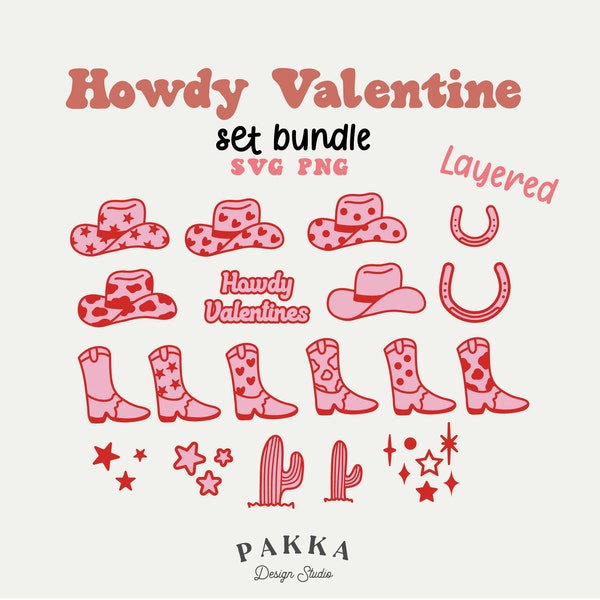 Howdy Valentine svg,Cowgirl boot svg,Retro Valentines day svg,Western svg,Country girl svg,Cowboy hat svg,cricut cut file