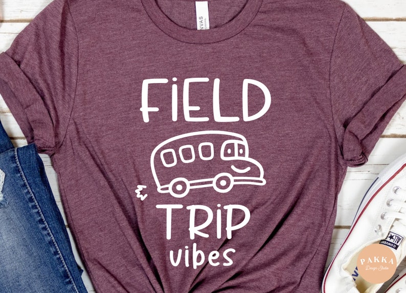 Field Trip Vibes Svg Pngfield Trip Svgteacher School Svgpng Etsy
