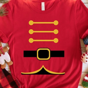 Quebra-nozes svg, Traje de quebra-nozes, Terno de quebra-nozes, Traje de Natal, Sublimação de PNG, Design de camisa de Natal engraçado para crianças, bebês