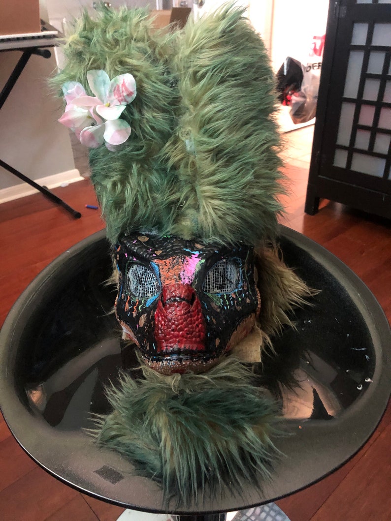 custom dino mask etsy