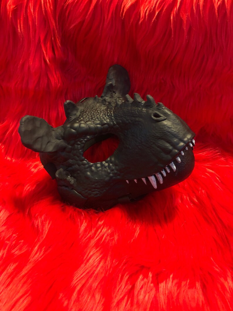 Custom Dino Mask Etsy