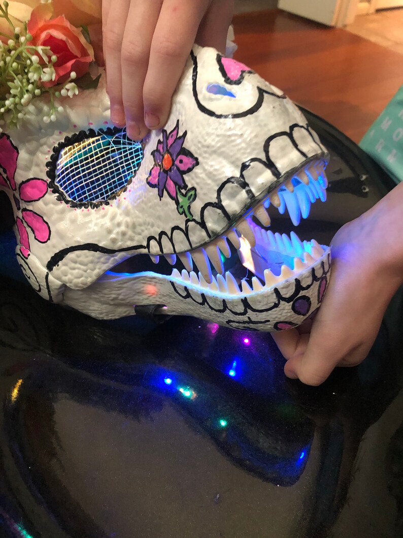 Custom Dino Mask | Etsy