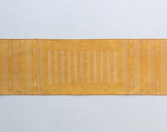 Alfombra de corredor moderna de algodón amarillo dorado tejida a mano en varios tamaños - Alfombra de corredor lavable de tejido plano Killim