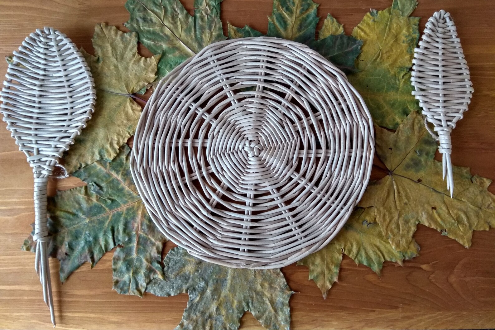 Wicker wall decor wall plates wicker plate wall panel wall Etsy