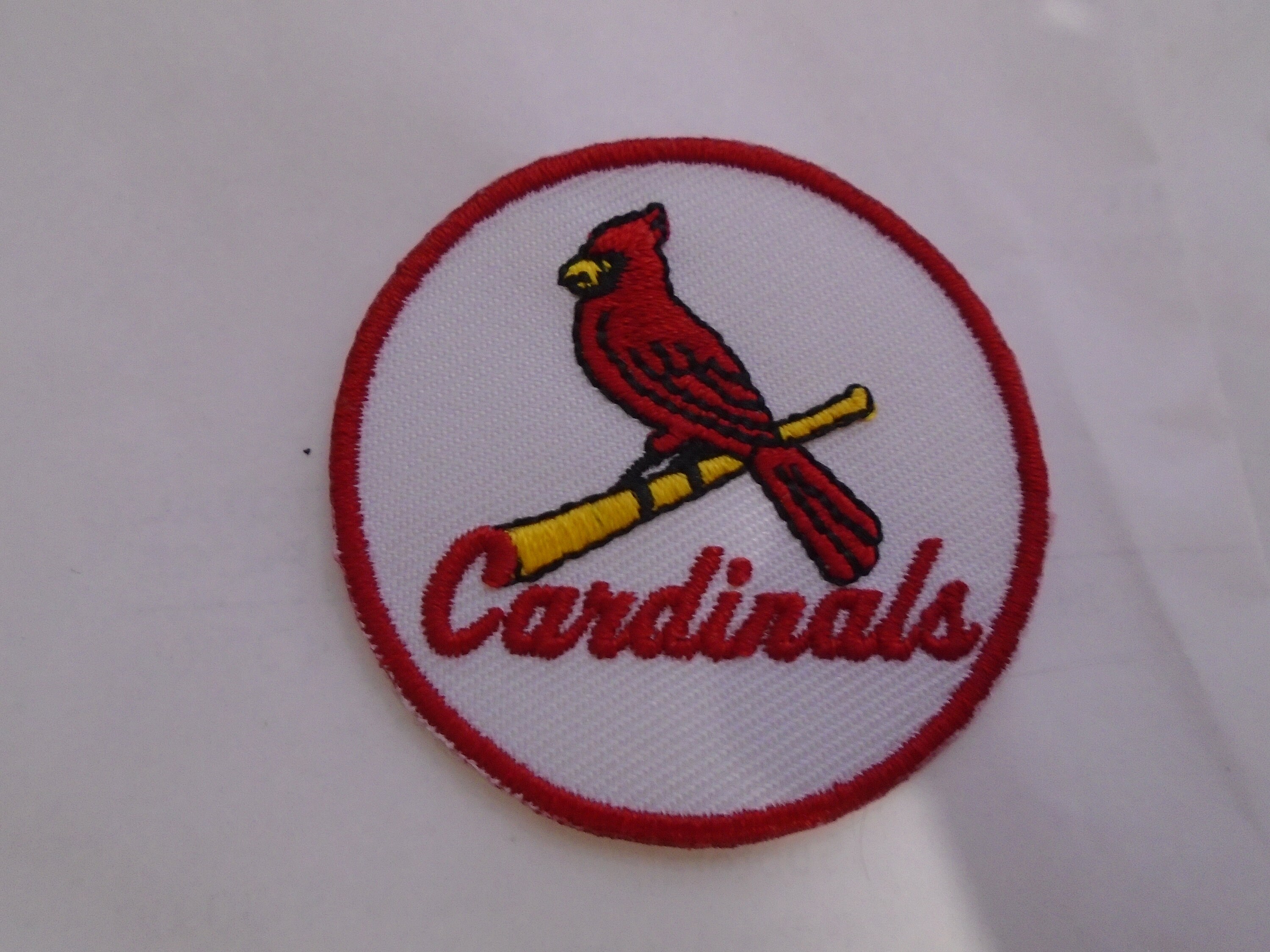 St Louis Cardinals 2 inch Embroidered iron on patch Great Hat Etsy