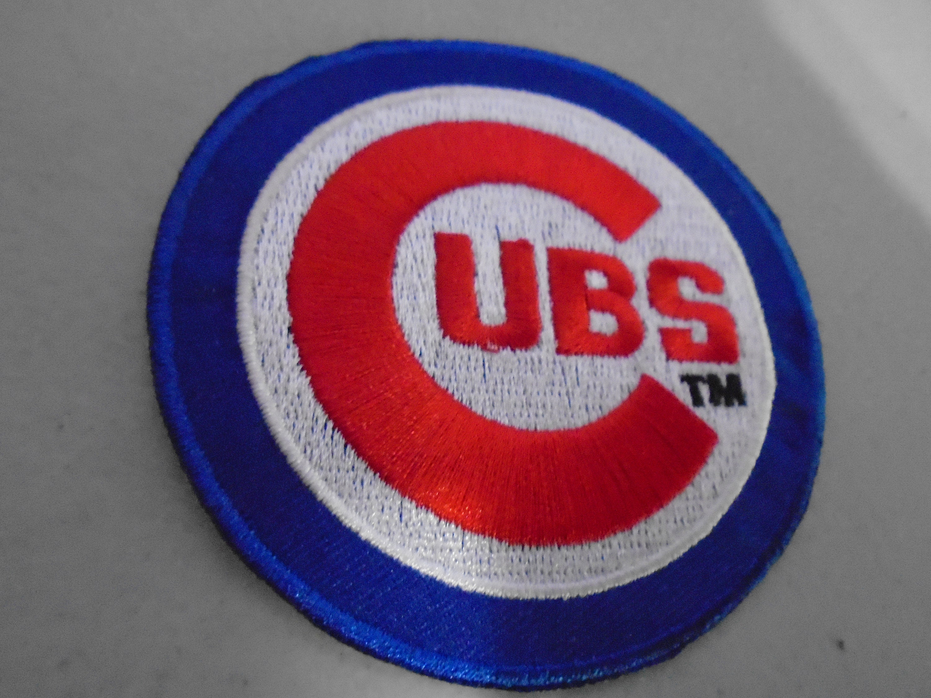 Chicago Cubs Embroidered Iron on Patch Etsy