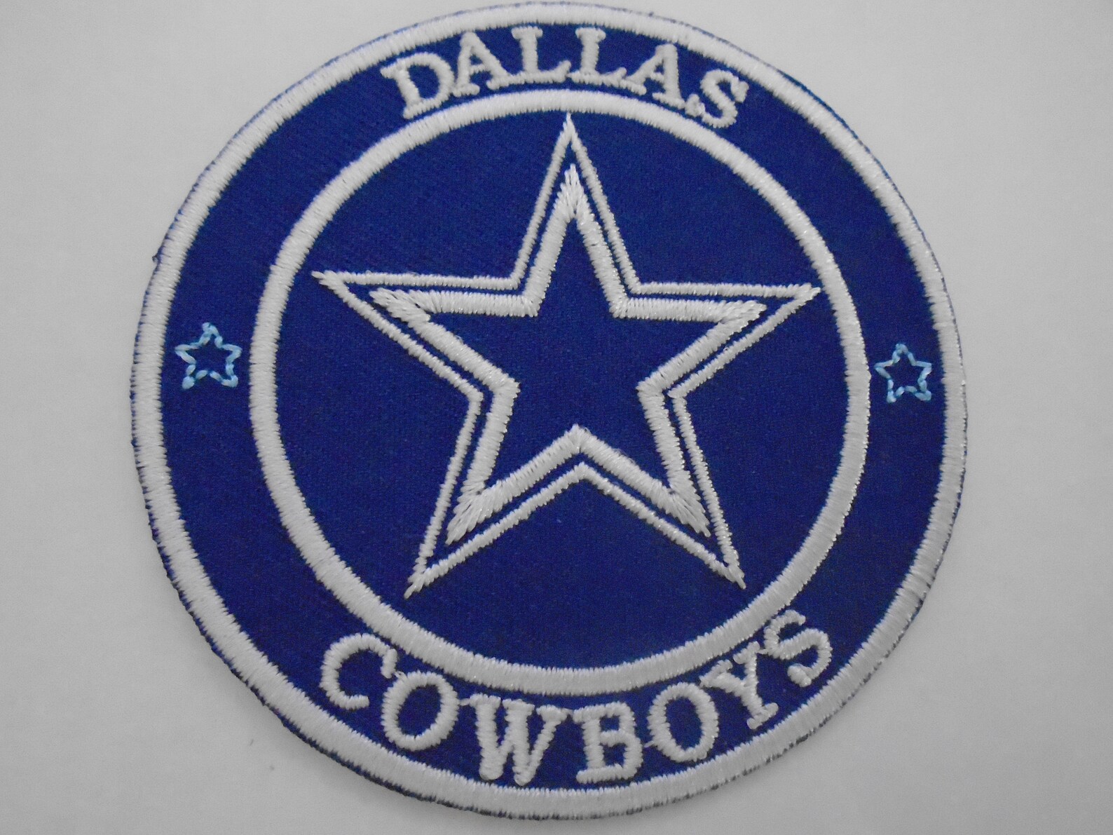 Dallas Cowboys Embroidered Iron on Patch Etsy