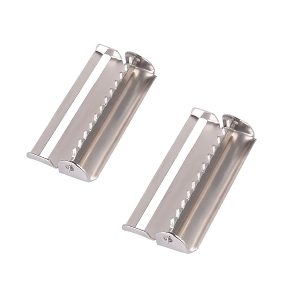 Hosenträger Schiebeversteller Ratchet Schieber mit Zähnen,40mm Schiebeverstellbar Verstellbare Schnalle Hosenträger Clips