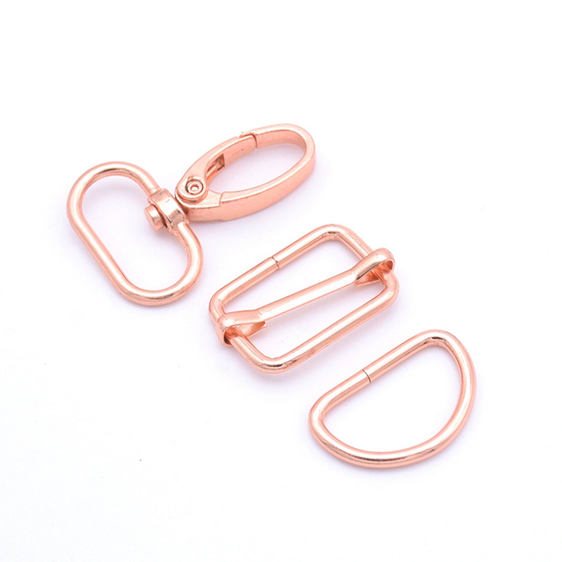 2 sets Metal 1 inch Swivel Hook D ring and slider buckle Etsy
