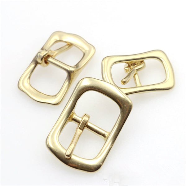 4pcs Laiton Matériau Pin Boucle pour ceinture