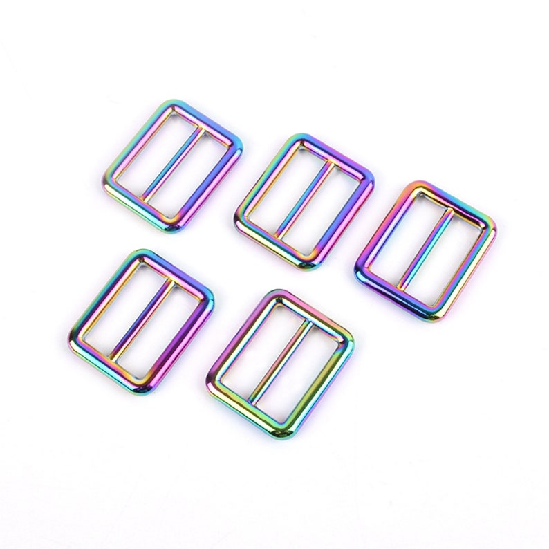 4pcs Max Discount mail order 85% OFF Rainbow Triglider Adjust For Buckle Bag Making